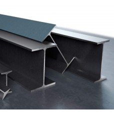 Двутавр нержавеющий г/к 1.4541 / 321 IPE 80 80х46х3,8х5,2 мм EN 10034