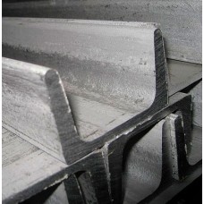 Швеллер нержавеющий г/к с уклоном внутренних граней полок AISI 316 UPN 20 (UNP) 20х10х3х3,5 мм DIN 1026-1 / EN 10279